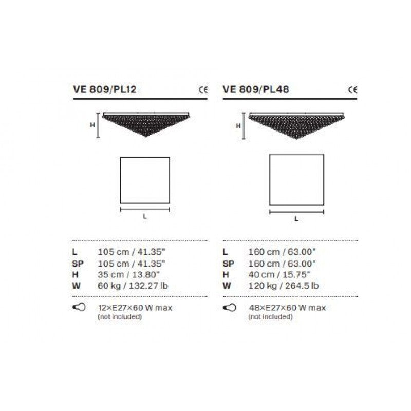 SJ2138 VINCI CHANDELIER