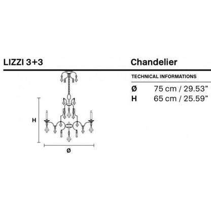 SJ2136 LIZZI CHANDELIER