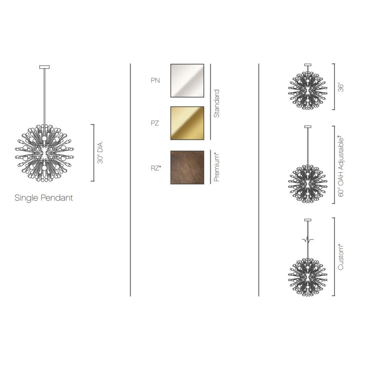 IQ8185 Sophia Single Pendant 24